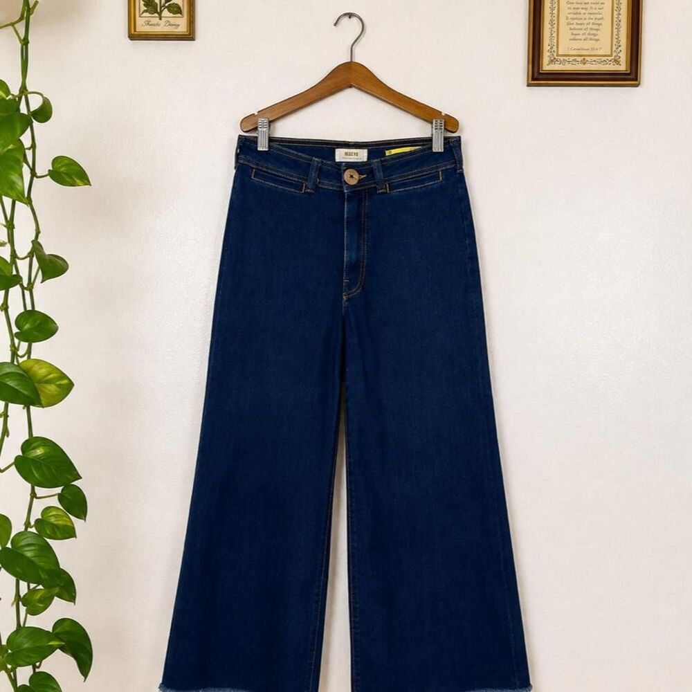 Maeve Women's Blue and Navy Jeans